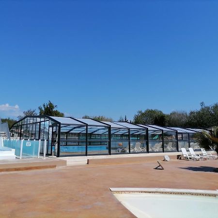 Mobil-Home Climatise Avec Piscine Aureilhan  ภายนอก รูปภาพ