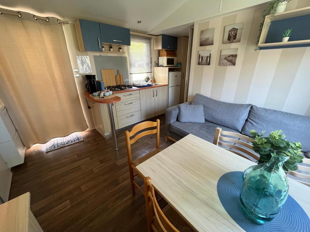 Mobil-Home Climatise Avec Piscine Aureilhan  ภายนอก รูปภาพ