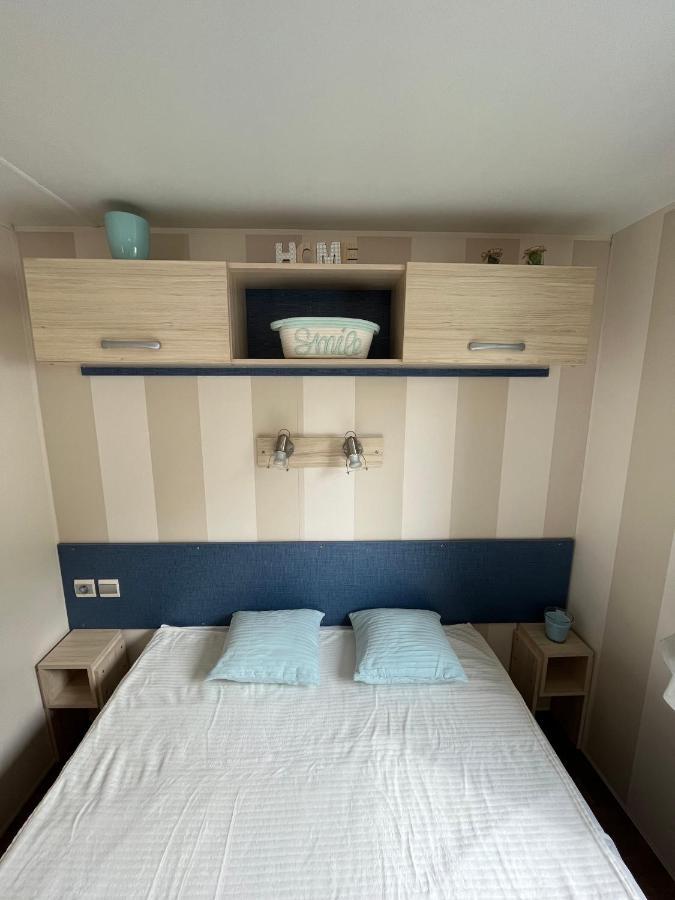 Mobil-Home Climatise Avec Piscine Aureilhan  ภายนอก รูปภาพ