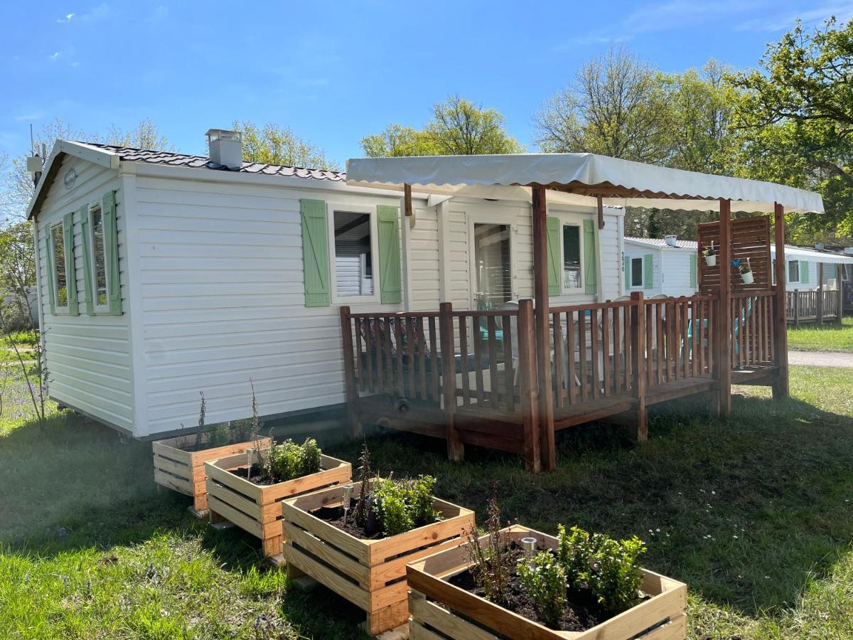 Mobil-Home Climatise Avec Piscine Aureilhan  ภายนอก รูปภาพ