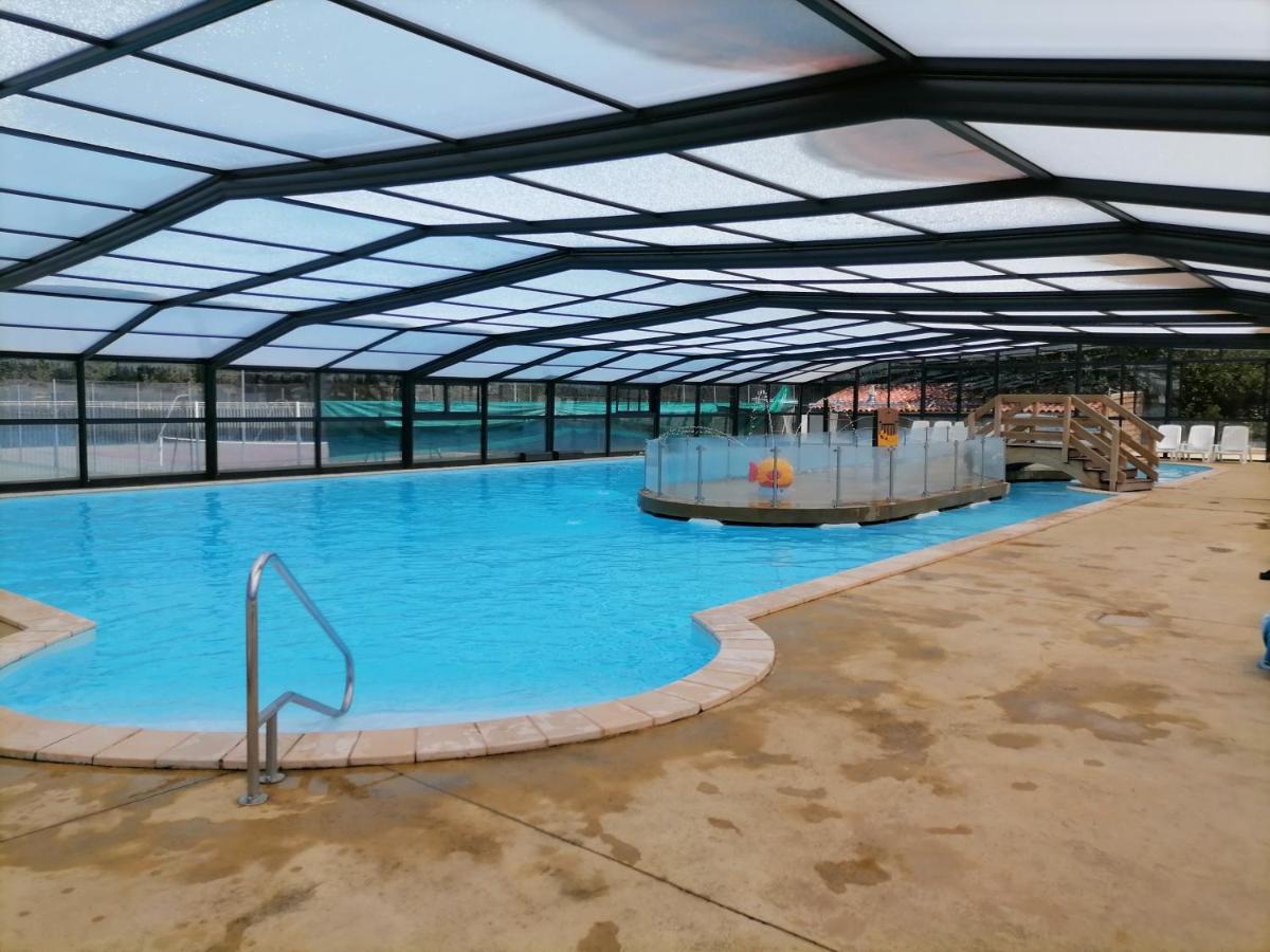 Mobil-Home Climatise Avec Piscine Aureilhan  ภายนอก รูปภาพ